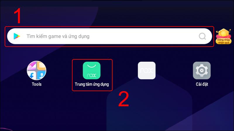 Các cách tải game và ứng dụng trên NoxPlayer