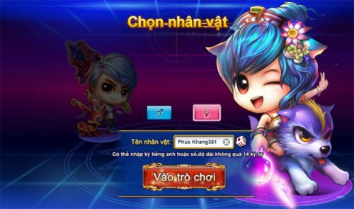 Gợi ý những tên game độc lạ cho các game thủ nam và nữ